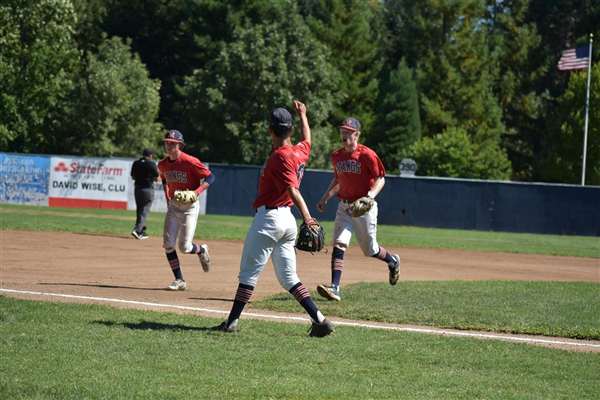 Medford Mustangs 2020 game action