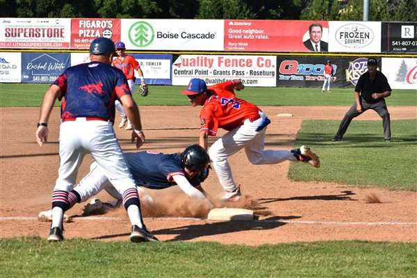 Medford Mustangs 2023 game action