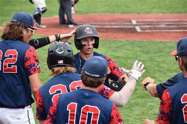 Medford Mustangs 2023 game action