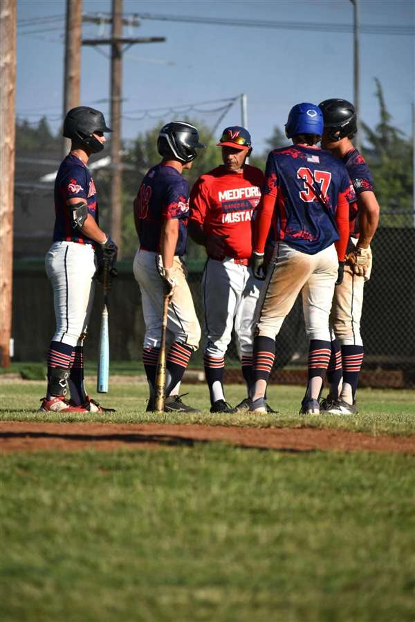 Medford Mustangs 2025 game action