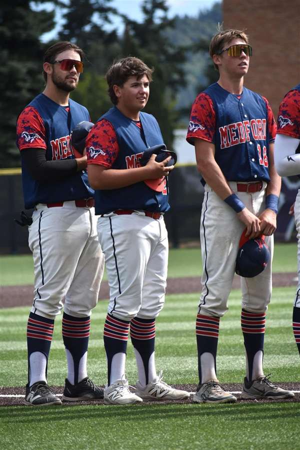 Medford Mustangs 2025 players national anthem
